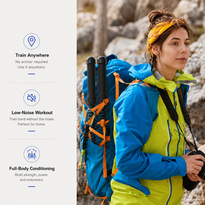 HOOMI™ Ropeless Battle Ropes